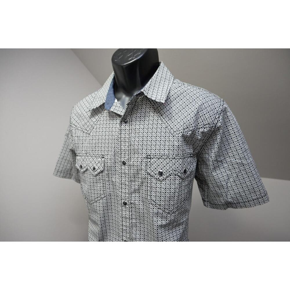 Cody James Western Pearl Snaps Tribal Southwestern Cowboy Shirt Mens Size Large - Picture 2 of 9